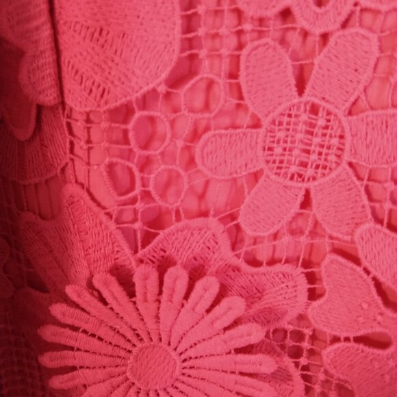 NWT J.Marie Seraphina Floral 3D Lace Dress S ONLY $59 Retail $168 - Picture 6 of 9